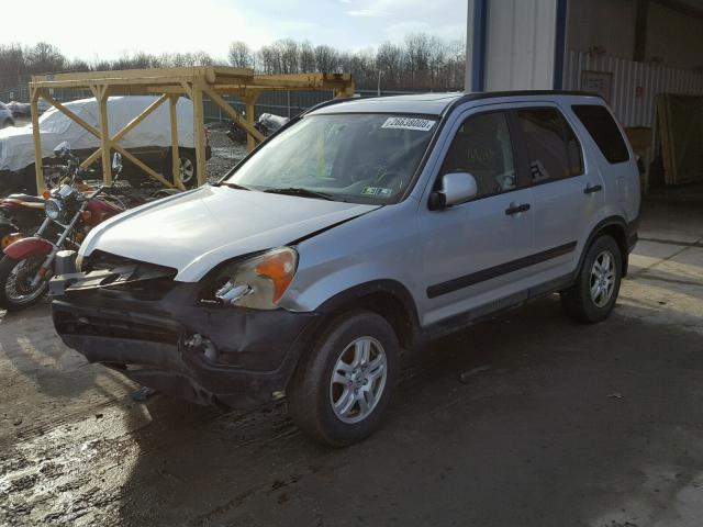 SHSRD78893U132882 - 2003 HONDA CR-V EX SILVER photo 2