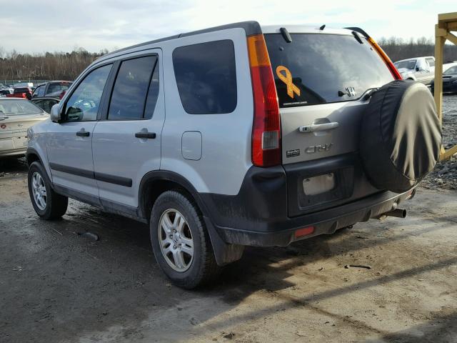 SHSRD78893U132882 - 2003 HONDA CR-V EX SILVER photo 3