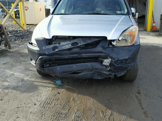 SHSRD78893U132882 - 2003 HONDA CR-V EX SILVER photo 9