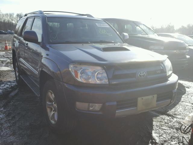 JTEBT14R240042590 - 2004 TOYOTA 4RUNNER SR GRAY photo 1