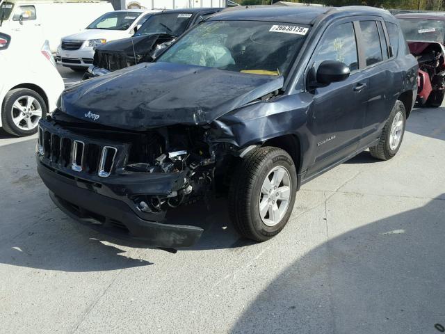 1C4NJCBAXED774881 - 2014 JEEP COMPASS SP BLUE photo 2