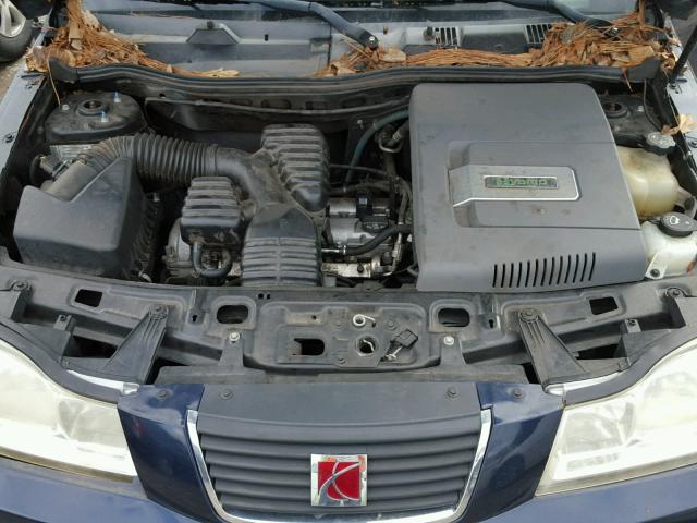 5GZCZ33Z87S876066 - 2007 SATURN VUE HYBRID BLUE photo 7