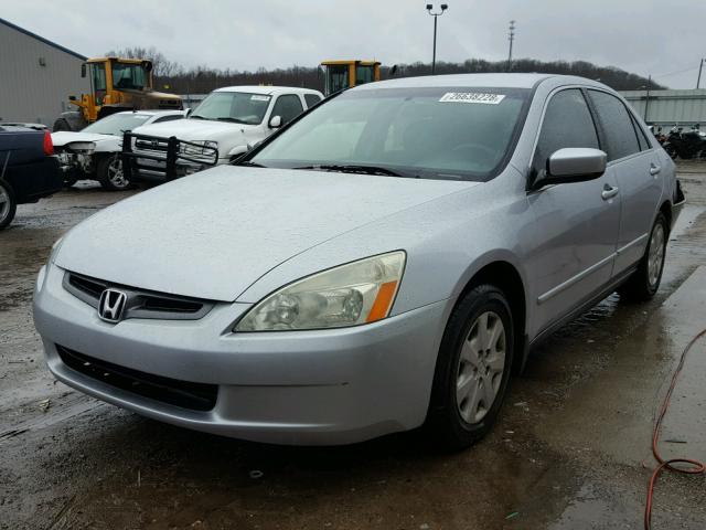 1HGCM56334A017991 - 2004 HONDA ACCORD LX SILVER photo 2