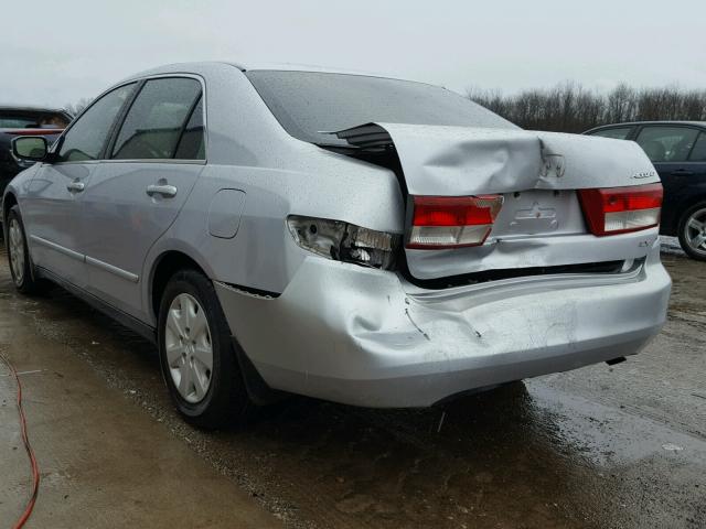 1HGCM56334A017991 - 2004 HONDA ACCORD LX SILVER photo 3