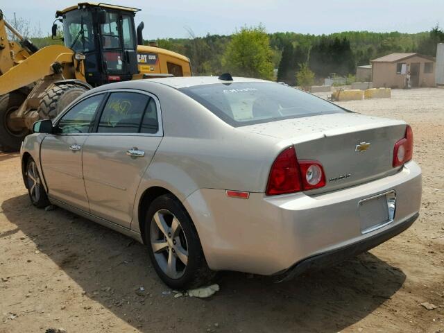 1G1ZC5EU4CF274819 - 2012 CHEVROLET MALIBU 1LT 金色 照片 3