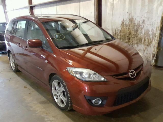 JM1CR293490338865 - 2009 MAZDA 5 BURGUNDY photo 1