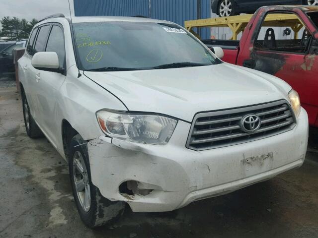 JTEBK3EH9A2158373 - 2010 TOYOTA HIGHLANDER WHITE photo 1