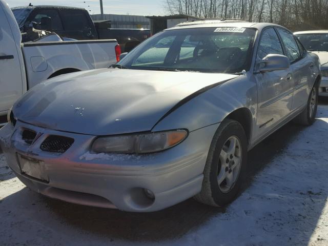1G2WK52J01F137398 - 2001 PONTIAC GRAND PRIX SILVER photo 2
