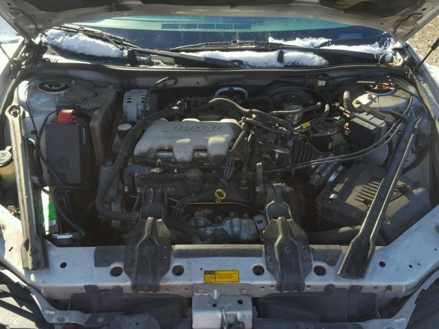 1G2WK52J01F137398 - 2001 PONTIAC GRAND PRIX SILVER photo 7