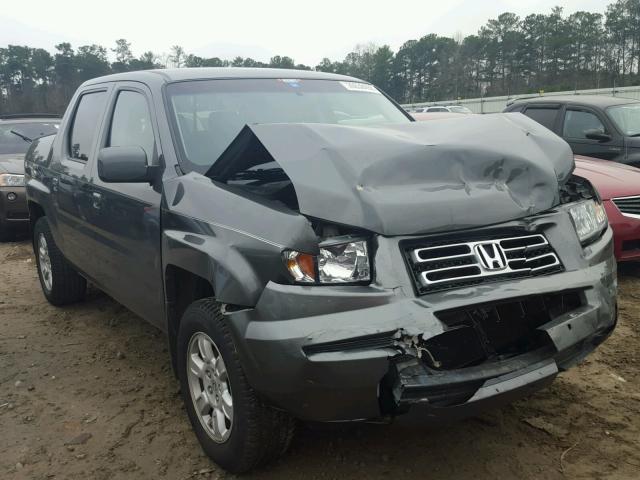 2HJYK16497H526187 - 2007 HONDA RIDGELINE GRAY photo 1