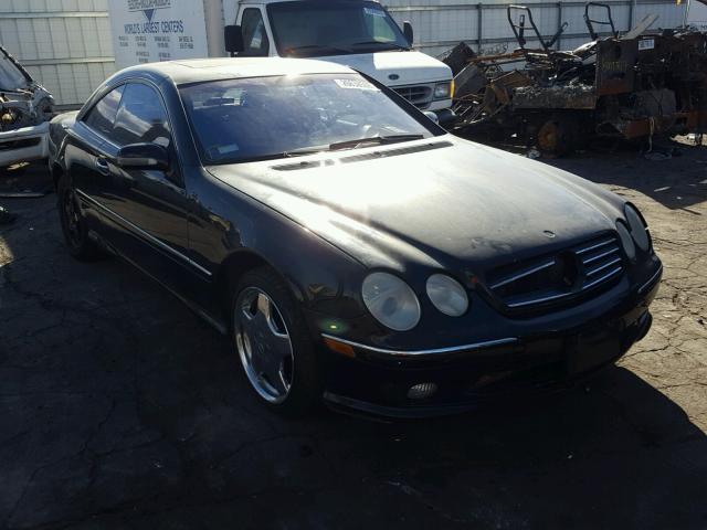 WDBPJ73J02A019328 - 2002 MERCEDES-BENZ CL 55 AMG BLACK photo 1