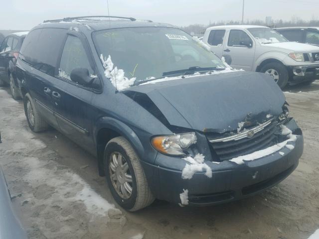 2A4GP54L37R306082 - 2007 CHRYSLER TOWN & COU GREEN photo 1