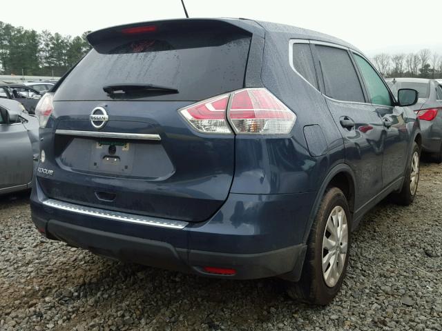 5N1AT2MNXGC920879 - 2016 NISSAN ROGUE S BLUE photo 4