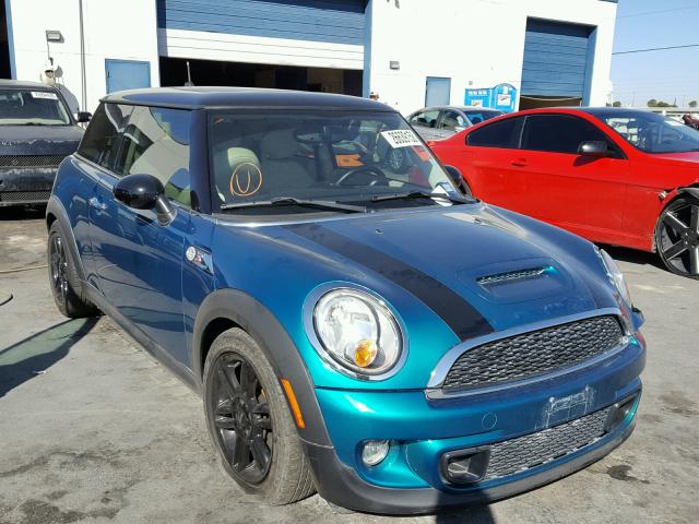 WMWSV3C57CTY18117 - 2012 MINI COOPER S GREEN photo 1