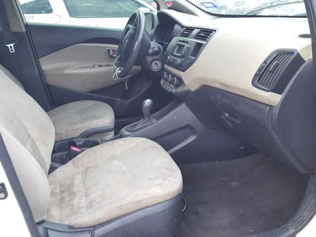 KNADM4A37C6071314 - 2012 KIA RIO LX Սպիտակ լուսանկար 5