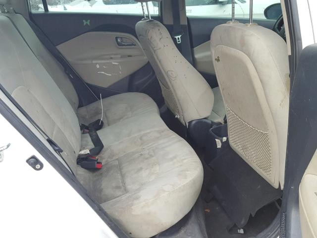KNADM4A37C6071314 - 2012 KIA RIO LX Սպիտակ լուսանկար 6