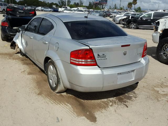 1B3CC4FB6AN127426 - 2010 DODGE AVENGER SX GRAY photo 3