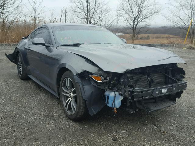 1FA6P8TH9G5245517 - 2016 FORD MUSTANG CHARCOAL photo 1