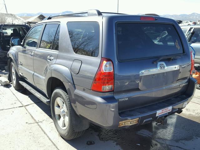 JTEBU14R478078011 - 2007 TOYOTA 4RUNNER SR GRAY photo 3