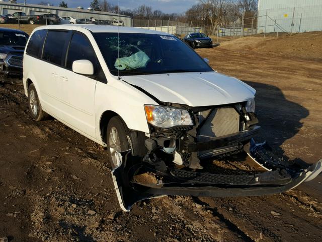 2C4RDGBG9HR548580 - 2017 DODGE GRAND CARA WHITE photo 1