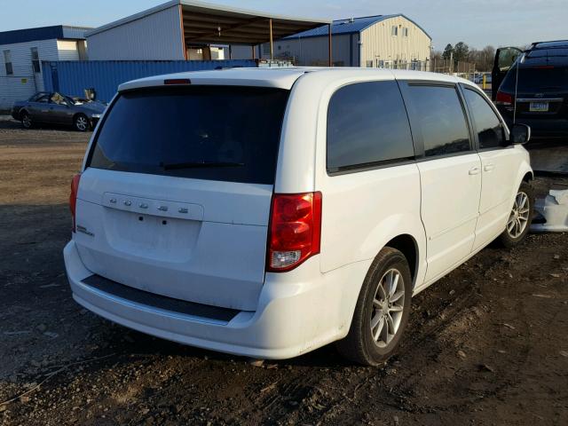 2C4RDGBG9HR548580 - 2017 DODGE GRAND CARA WHITE photo 4