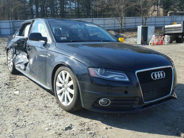 WAUFFAFL8CN009114 - 2012 AUDI A4 PREMIUM BLACK photo 1