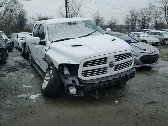 1C6RR7MT5FS565018 - 2015 RAM 1500 SPORT WHITE photo 1