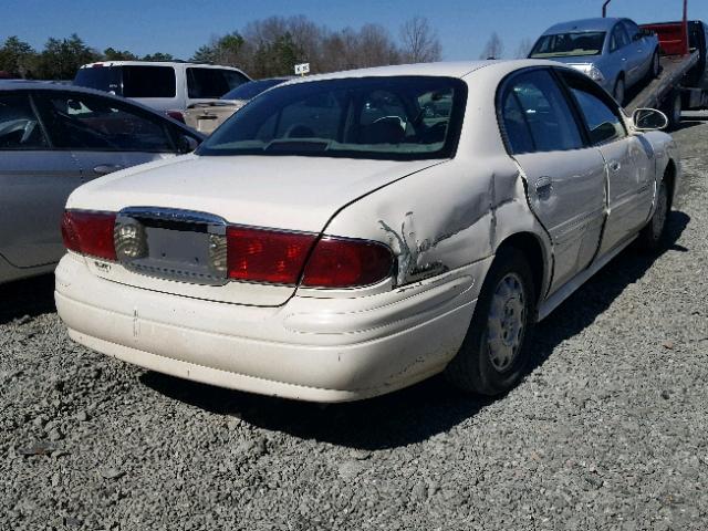 1G4HP54K914276111 - 2001 BUICK LESABRE CU WHITE photo 4