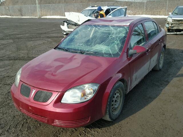 1G2AS55HX97197648 - 2009 PONTIAC G5 SE RED photo 2