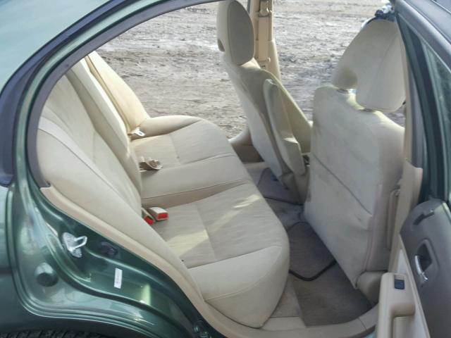 1HGES16693L011150 - 2003 HONDA CIVIC LX GREEN photo 6