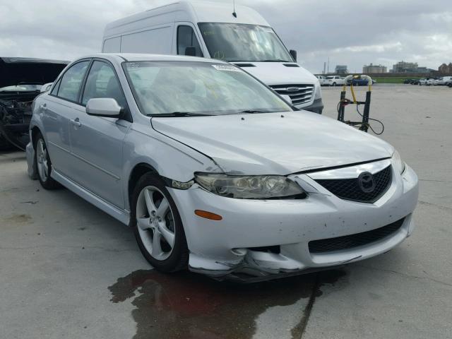 1YVFP80D645N18589 - 2004 MAZDA 6 S SILVER photo 1