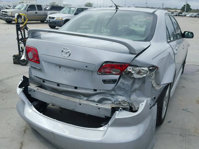 1YVFP80D645N18589 - 2004 MAZDA 6 S SILVER photo 9