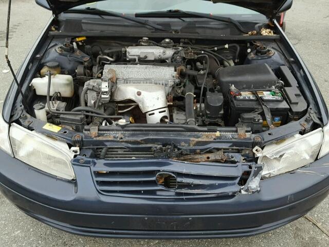 JT2BG22K5X0308296 - 1999 TOYOTA CAMRY LE BLUE photo 7