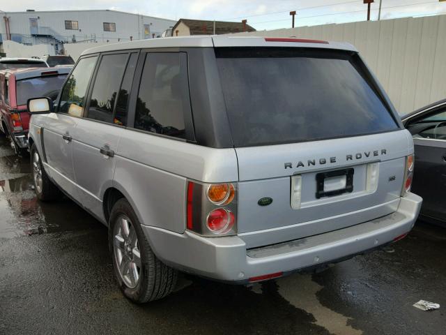 SALME11403A123539 - 2003 LAND ROVER RANGE ROVE SILVER photo 3