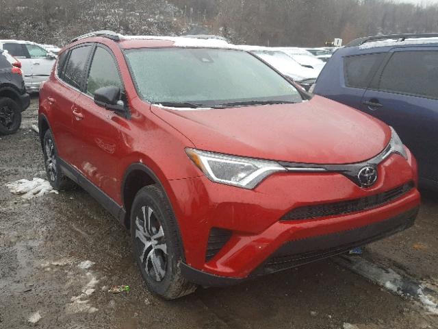 JTMBFREV3HJ141182 - 2017 TOYOTA RAV4 LE RED photo 1