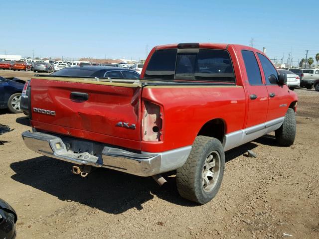 1D7HU18N02S576939 - 2002 DODGE RAM 1500 RED photo 4