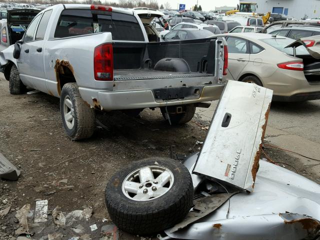 1D7HU18N83S357387 - 2003 DODGE RAM 1500 S SILVER photo 3