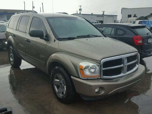 1D4HB48D34F185193 - 2004 DODGE DURANGO SL BROWN photo 1