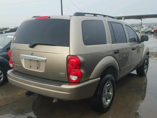 1D4HB48D34F185193 - 2004 DODGE DURANGO SL BROWN photo 4