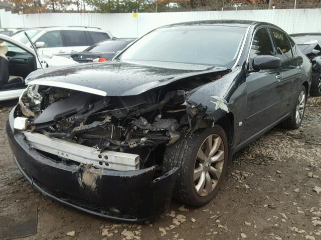 JNKAY01F56M261723 - 2006 INFINITI M35 BASE BLACK photo 2