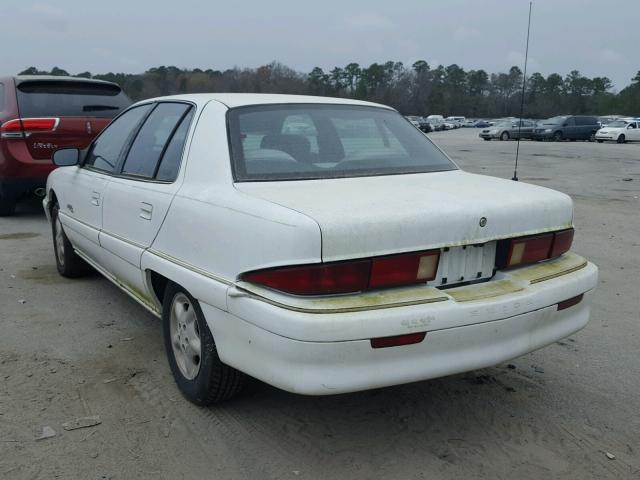 1G4NJ52T0VC443421 - 1997 BUICK SKYLARK CU WHITE photo 3