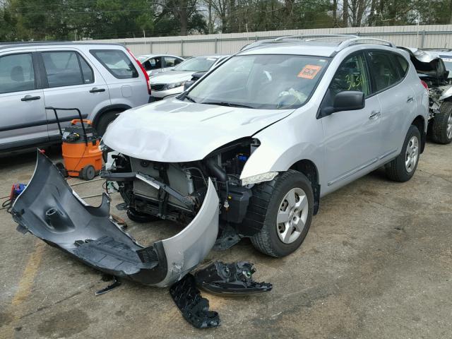 JN8AS5MT6EW101858 - 2014 NISSAN ROGUE SELE SILVER photo 2