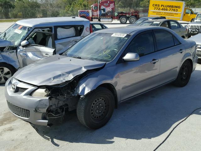 1YVFP80C265M05250 - 2006 MAZDA 6 I GRAY photo 2