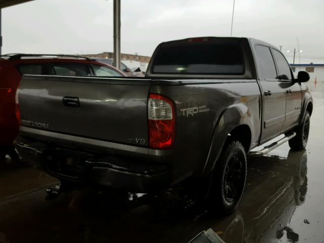 5TBET38106S506342 - 2006 TOYOTA TUNDRA DOU GRAY photo 4