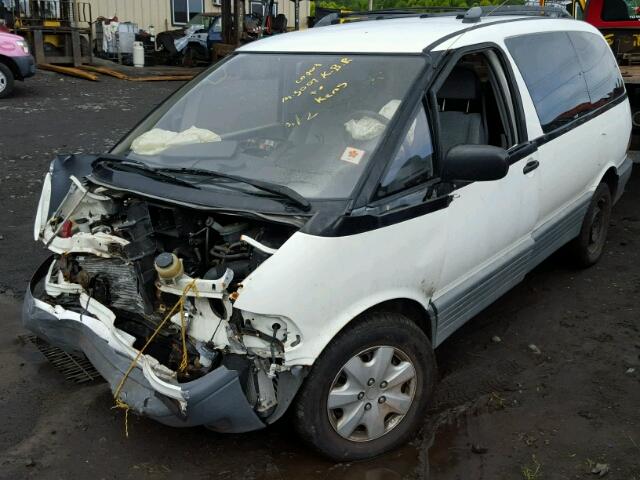 JT3GK12M2T1225196 - 1996 TOYOTA PREVIA DX WHITE photo 2