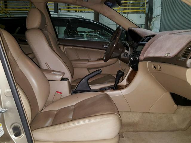 JHMCN36465C016752 - 2005 HONDA ACCORD HYB GOLD photo 5