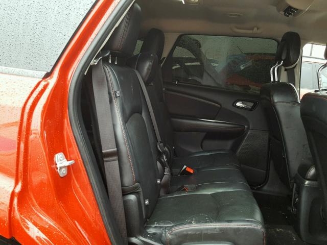 3C4PDCEGXFT683105 - 2015 DODGE JOURNEY R/ RED photo 6