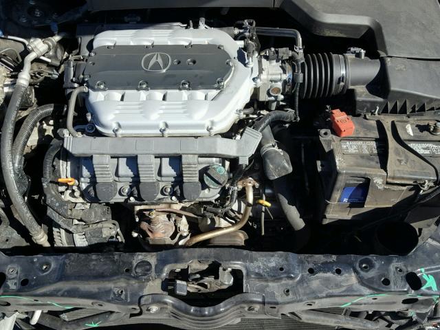 19UUA8F55AA010794 - 2010 ACURA TL BLACK photo 7