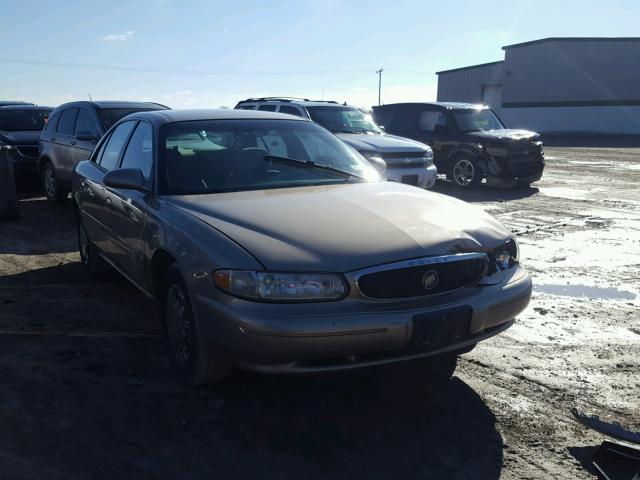 2G4WS52JX21276969 - 2002 BUICK CENTURY CU TAN photo 1