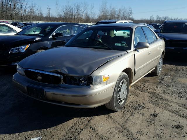 2G4WS52JX21276969 - 2002 BUICK CENTURY CU TAN photo 2